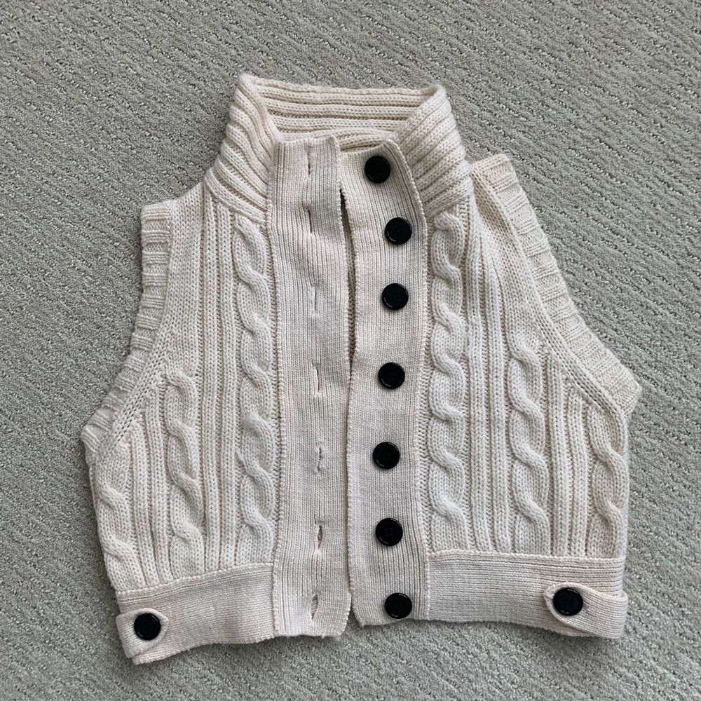 Bebe Knit Sweater Vest